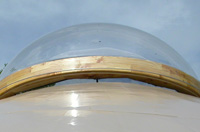Dome of the yurt 2